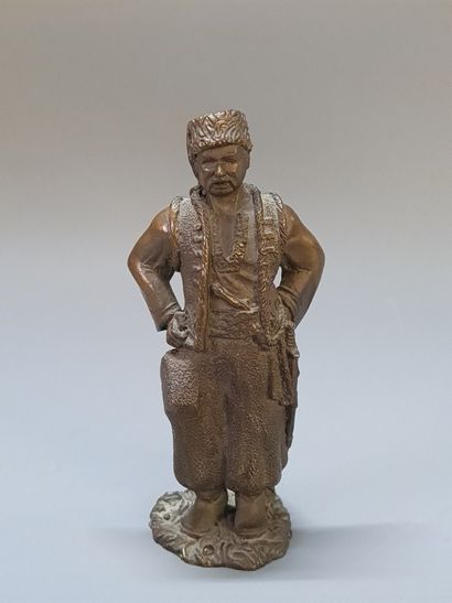 Russian school: Man in the hat.

Statuette...
