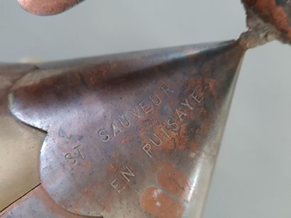 Alain BAILLY, master zinger.

Brass and copper...