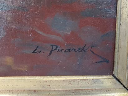 L. PICARDET ( XIX-XX)

Portrait de dame assise...