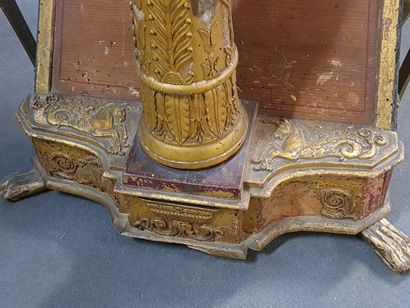 BRIMMEYR Mécanicien. Harpe en bois, cadre...