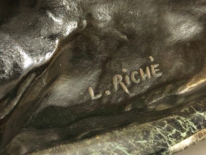 Louis RICHÉ (1877-1949)

Repos des deux chiens...