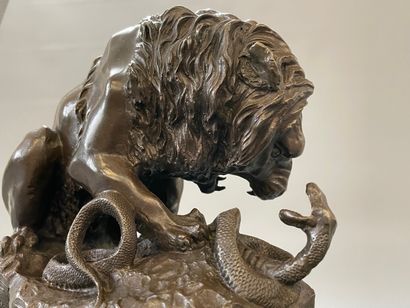 Antoine Louis BARYE (1795-1875) d'après :

Lion...