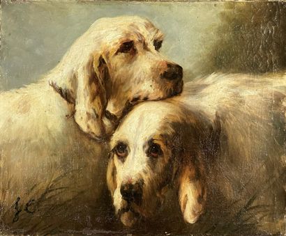Jules CHARDIGNY (1842-1892)

Les deux griffons.

huile...