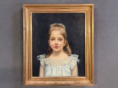 Marie VERNAIN 

Portrait de fillette vers...