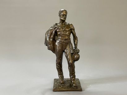 Ecole XX°:

Mineur au repos.

Sculpture en...
