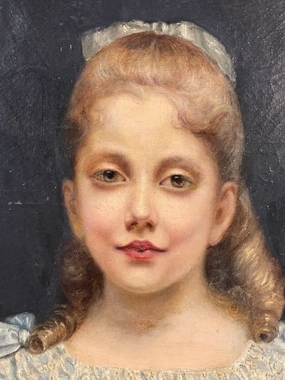 Marie VERNAIN 

Portrait de fillette vers...