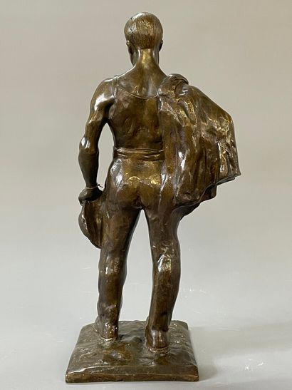 Ecole XX°:

Mineur au repos.

Sculpture en...