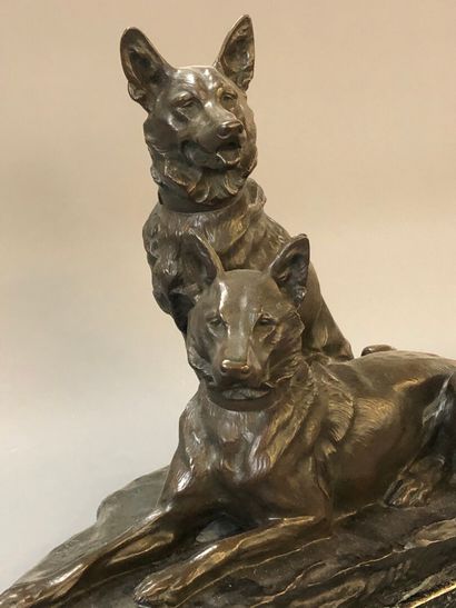 Louis RICHÉ (1877-1949)

Repos des deux chiens...