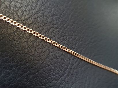Chaine en or 750°/00, maille forçat.

L:...