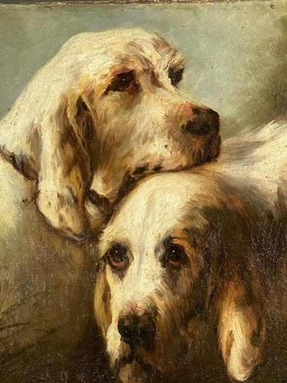 Jules CHARDIGNY (1842-1892)

Les deux griffons.

huile...