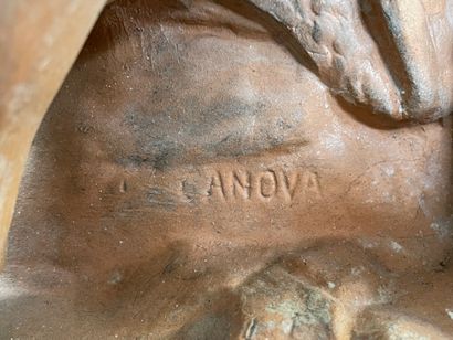CANOVA d'après

Groupe en terre cuite

H:...