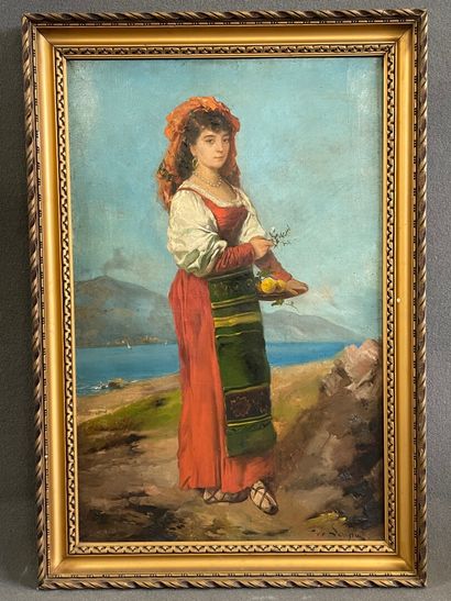 Théodore LÉVIGNE (1848-1912)

Gitane

huile...
