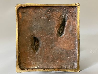 Ecole XX°:

Mineur au repos.

Sculpture en...