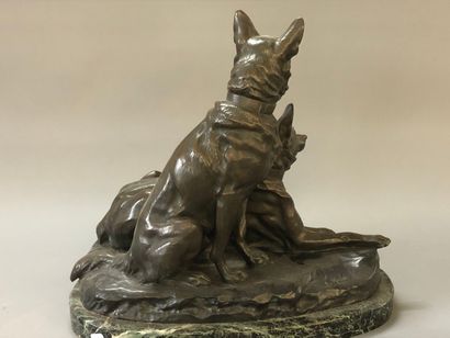 Louis RICHÉ (1877-1949)

Repos des deux chiens...