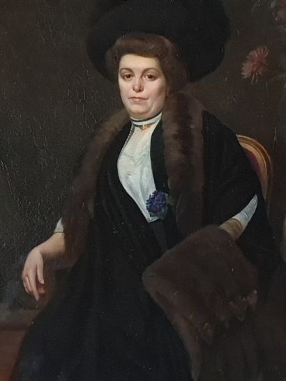 L. PICARDET ( XIX-XX)

Portrait de dame assise...