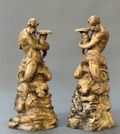 Ecole française XIX°

Paire de sculptures...