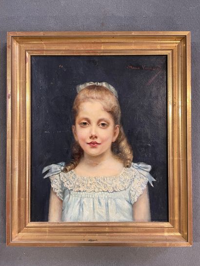 Marie VERNAIN 

Portrait de fillette vers...