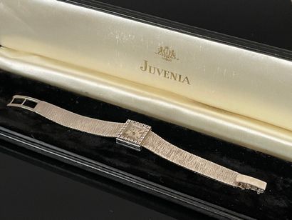 Montre bracelet en or gris 750°/ 00, cadran...