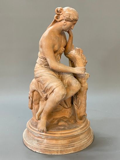 CANOVA d'après

Groupe en terre cuite

H:...