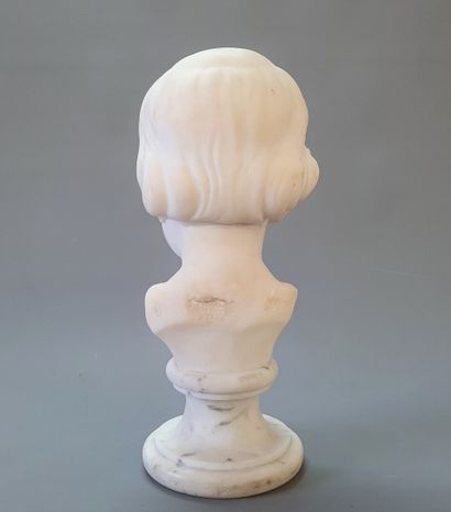 Ecole française XIX°:

Buste de fillette.

Sculpture...