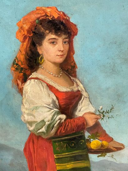 Théodore LÉVIGNE (1848-1912)

Gitane

huile...