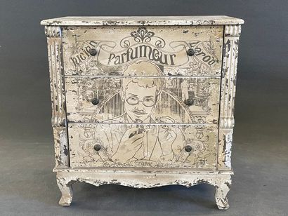 Commode moderne à décor d'image de parfumeur...
