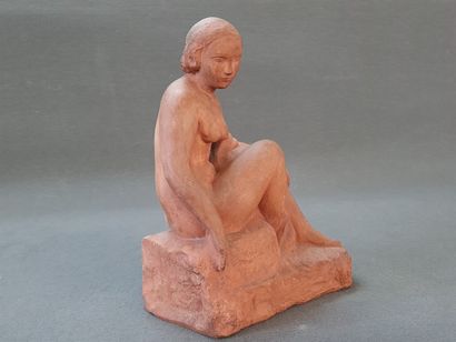Ecole française XX°

Femme assise

Sculpture...