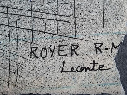 ROYER / LECOMTE

Projet d'urbanisation utopique

Dessin...