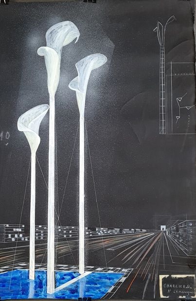 CHARLIER

Projet d'urbanisation utopique

Dessin...