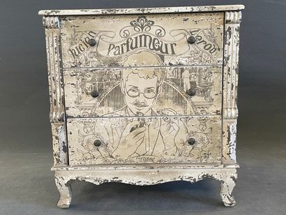 Commode moderne à décor d'image de parfumeur...