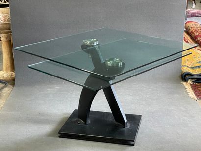 Roche Bobois 

Grande table plateau verre,...