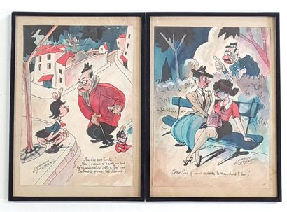 Emmanuel Cocard illustrateur (1897-1979)

Deux...