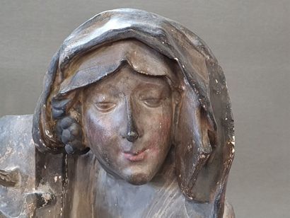 JEUNE FILLE DU MOYEN-AGE 

Sculpture en platre...