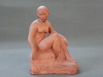 Ecole française XX°

Femme assise

Sculpture...