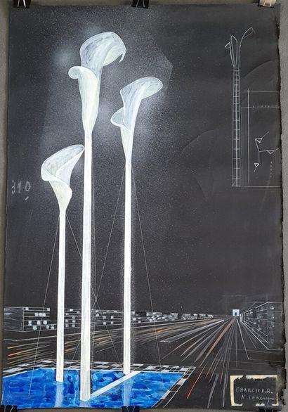 CHARLIER

Projet d'urbanisation utopique

Dessin...