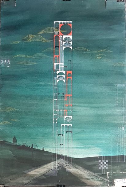 Jean VIVAN

Projet d'urbanisation utopique

Dessin...