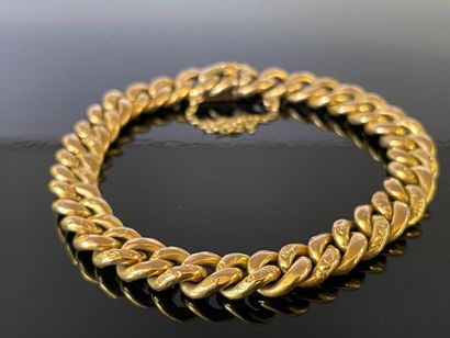 Bracelet en or, 750°/ 00, chaine de sureté

L:...