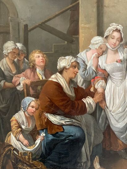 Ecole française XIX° d'après Jean-Baptiste...