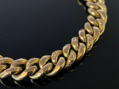 Bracelet en or, 750°/ 00, chaine de sureté

L:...