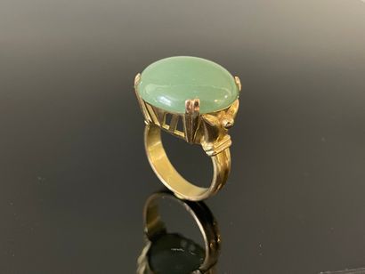 Jean DESPRÉS (1889-1980)

Bague en or, monture...