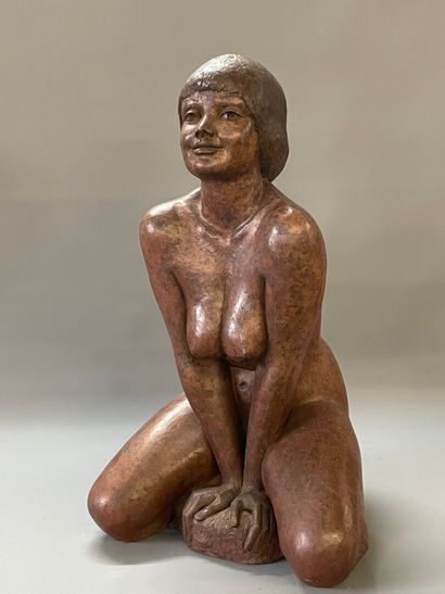 Jean-Pierre GONNIN (1939)

Femme nue agenouillée.

Grande...