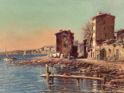 Jules IZIER (XIX-XX)

Vue de la côte à Bandol....