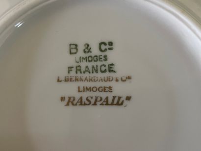 BERNARDAUD à Limoges: 

Service de table...