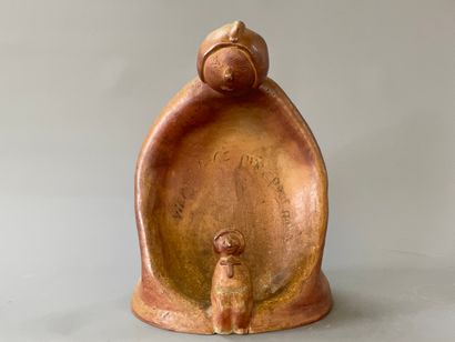 Sculpture en grès de la Borne, 

