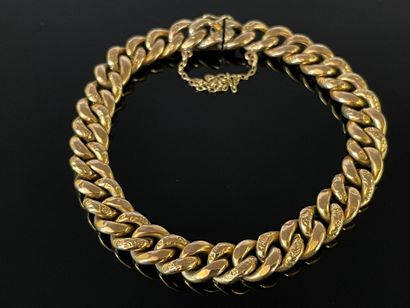 Bracelet en or, 750°/ 00, chaine de sureté

L:...