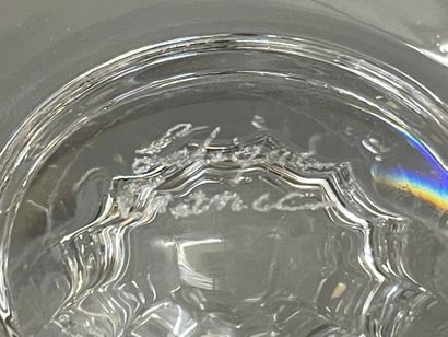 LALIQUE France, modèle Alger:

Onze grands...