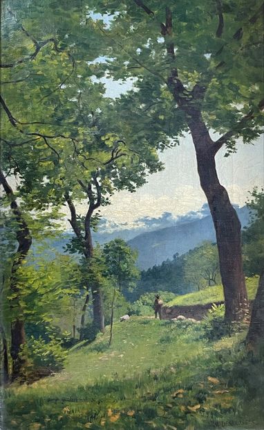 Jean DESBROSSES (1835-1906)

La Vallée aux...