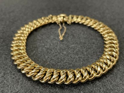 Bracelet en or. 

Poids: 10,16 gr.