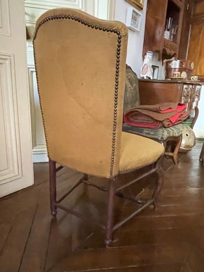 Chaise provençale à entretoise. Fin XVIII°

Toile...
