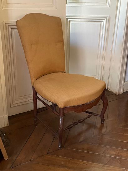 Chaise provençale à entretoise. Fin XVIII°

Toile...
